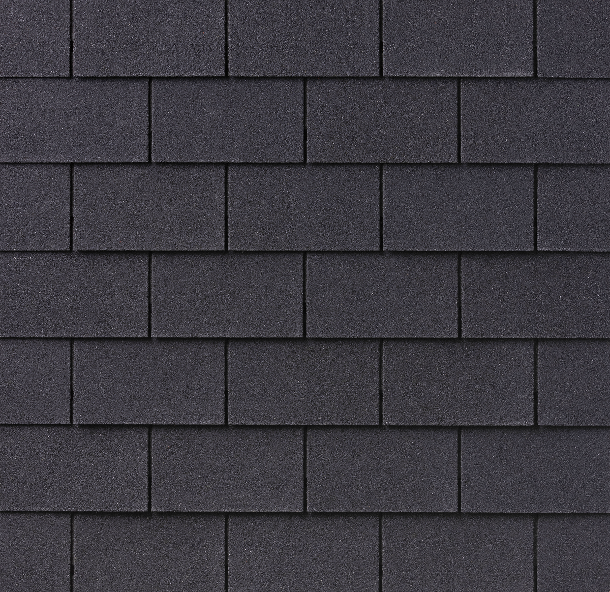 Asphalt shingle - black (rectangular)